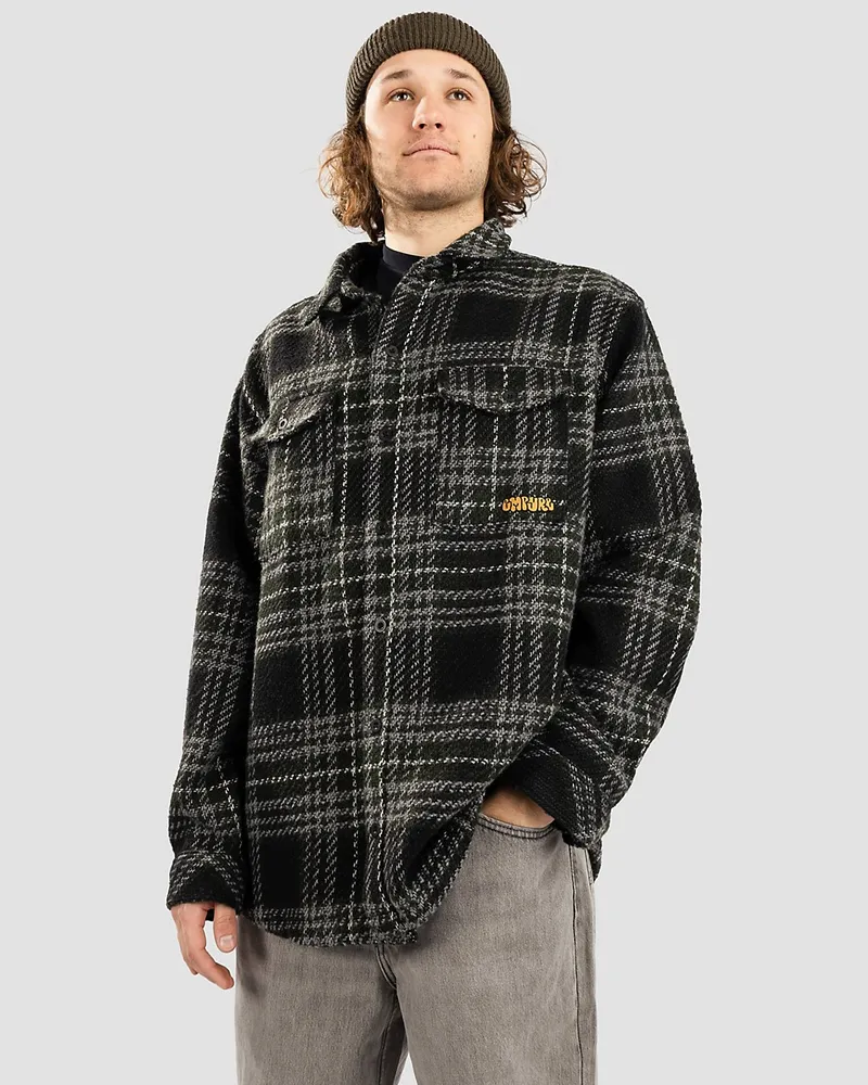 Empyre Eddy Flannel Hemd Schwarz