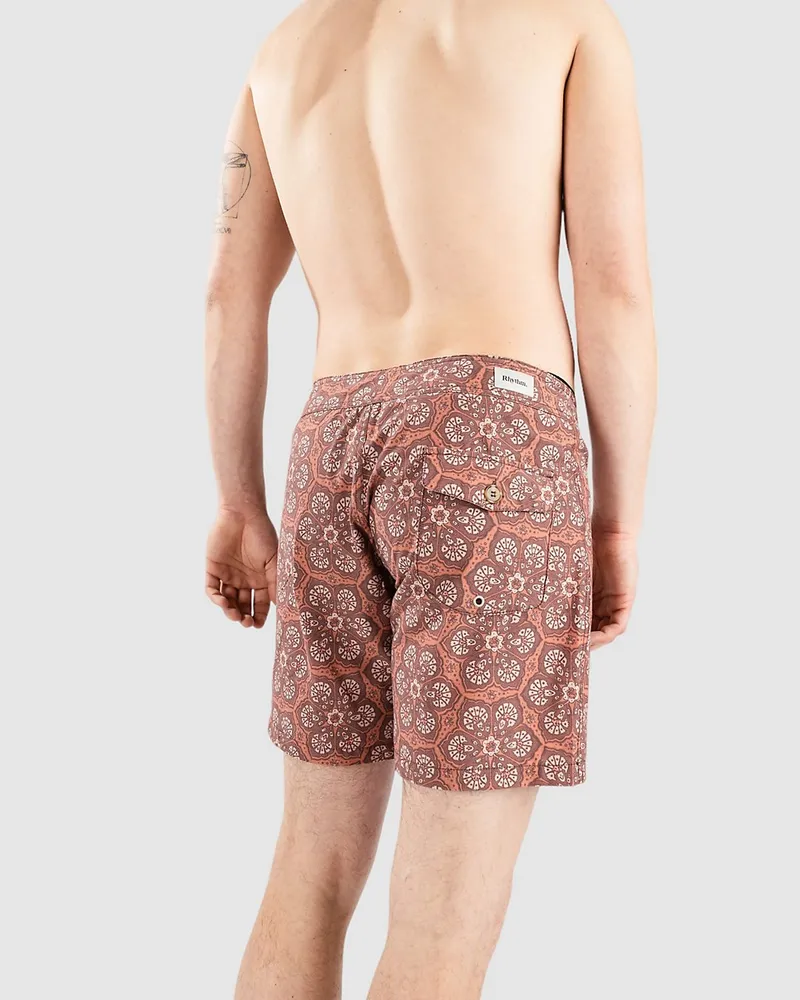 Rhythm Talavera Trunk Boardshorts Beige