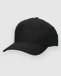 Volcom Embossed Stone Adj Cap Schwarz