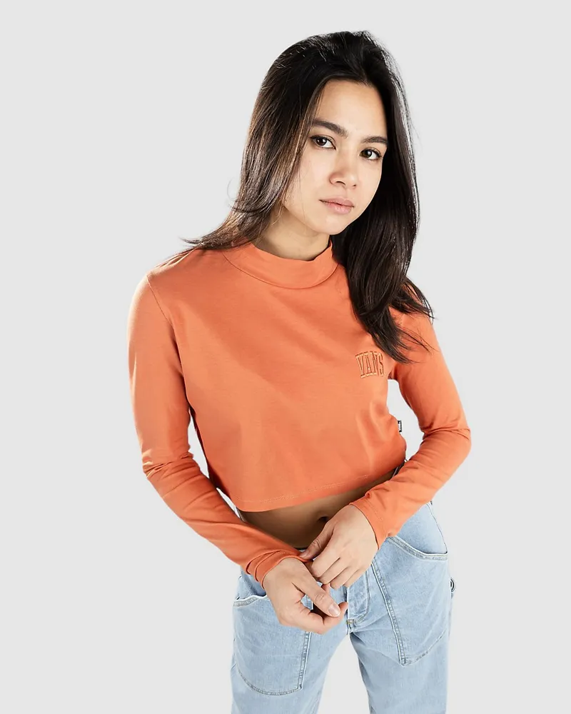 Vans Mini Mock Neck Longsleeve Orange