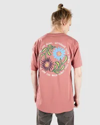 Vans Dual Bloom T-Shirt Rot