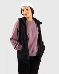 Roxy Slow Blues Fleece Weste Schwarz