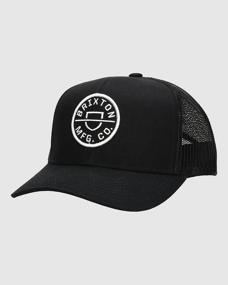 Brixton Crest X Mp Mesh Cap Schwarz