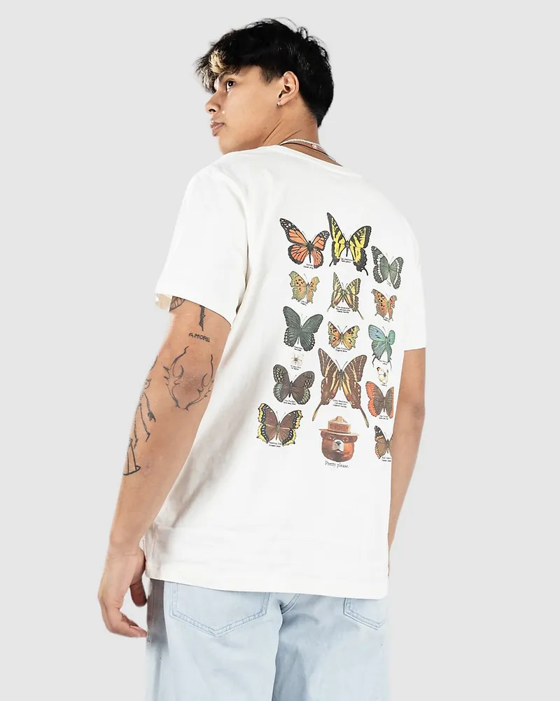 Element Sbxe Butterflies T-Shirt Lila