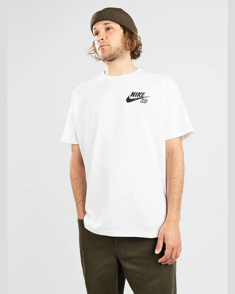 Nike Sb Logo T-Shirt black Weiss