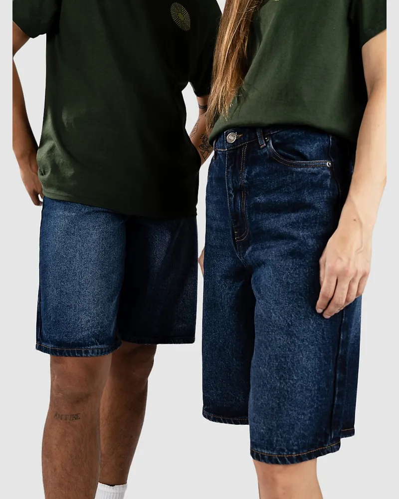 Urban Classics 90'S Heavy Denim Shorts Blau