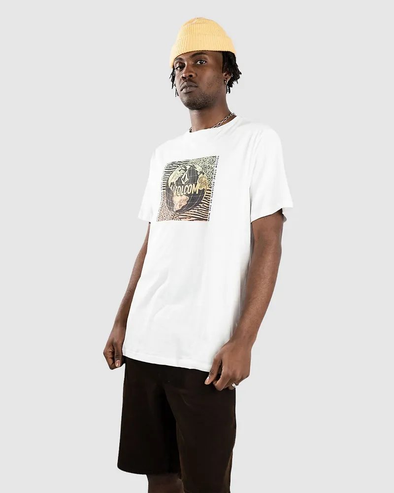 Volcom Earthtrippin Fty T-Shirt Weiss