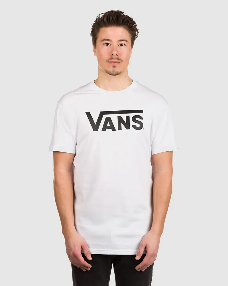 Vans Classic Tee SS black Weiss