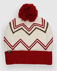 Vans Off The Wall Pom Beanie Rot