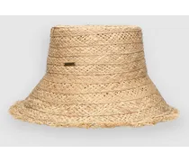 Sunny Straw Bucket Hat