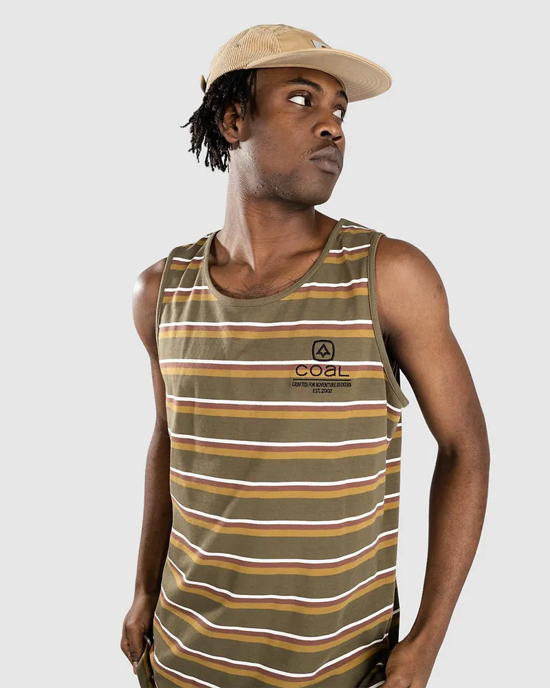 Coal Whatcom Tank Tank Top Oliv