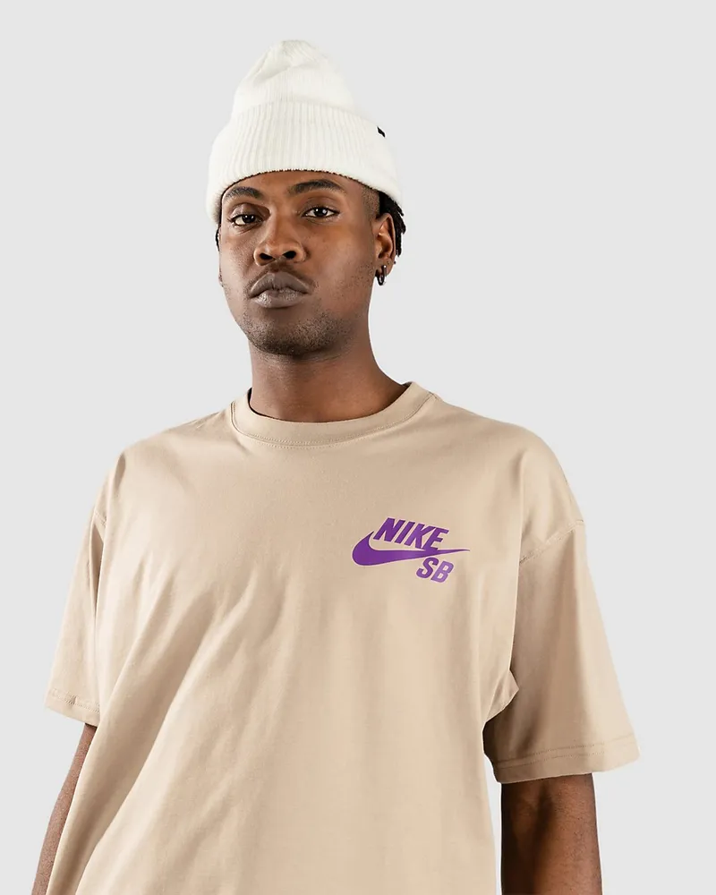 Nike Sb Logo T-Shirt Braun