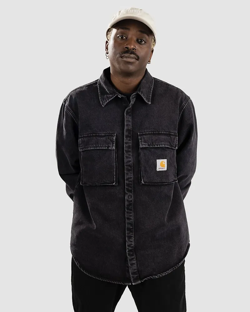 Carhartt WIP Monterey Shirt Jacke Schwarz