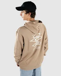 Rip Curl Search Icon Hoodie Rosybraun