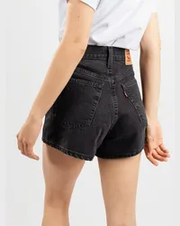 Levi's High Waisted Mom Shorts Schwarz