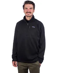 Patagonia Better 1/4 Zip Sweater Schwarz