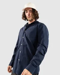 Volcom Veeco Oxford Hemd Blau