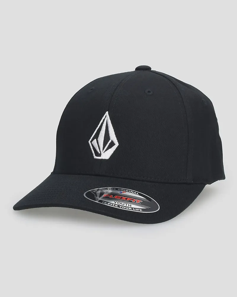 Volcom Full Stone Flexfit Cap Schwarz