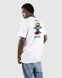 Rip Curl Search Icon T-Shirt Weiss