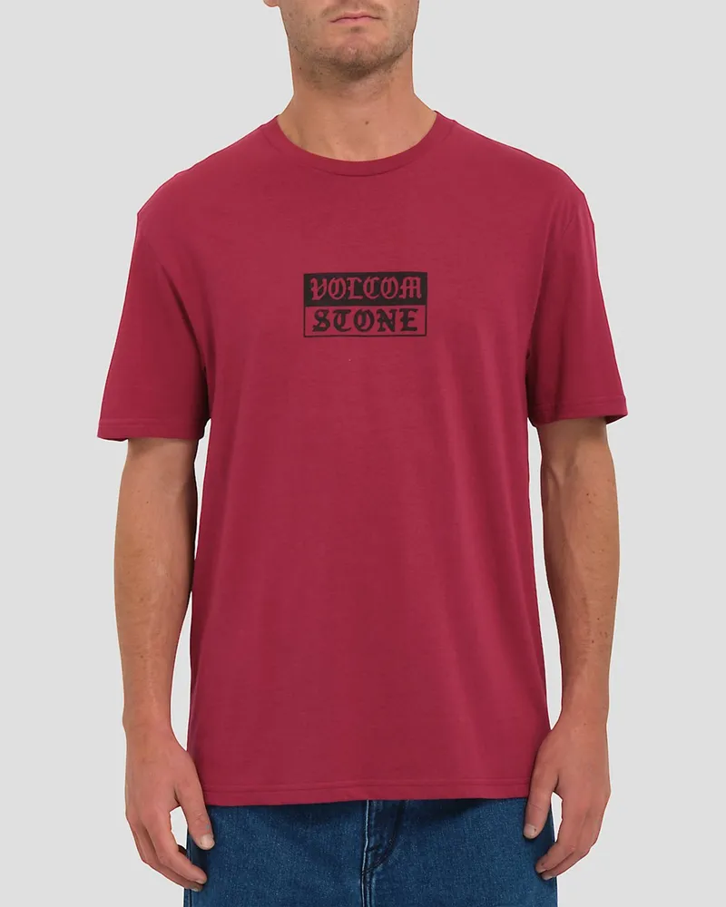 Volcom Globstok Bsc T-Shirt Rot