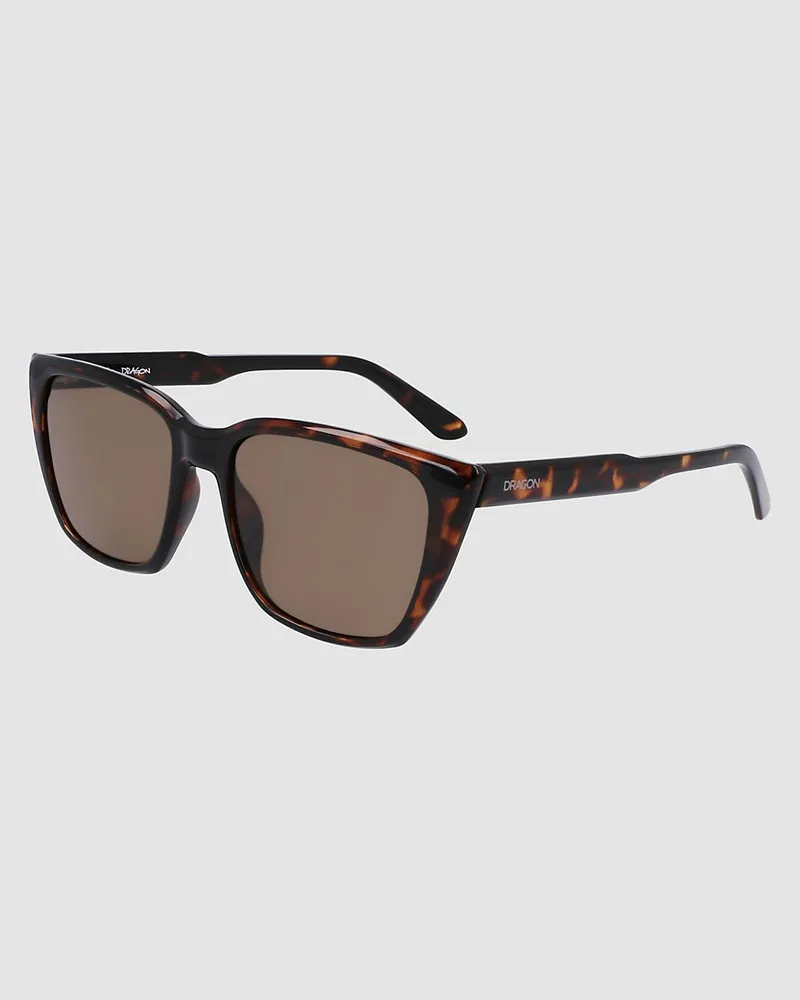 Dragon Luna Ll Shiny Tortoise Sonnenbrille Braun