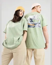 Ripndip Great Wave T-Shirt Grün