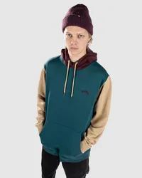 Billabong Arch Block Po Hoodie Blau