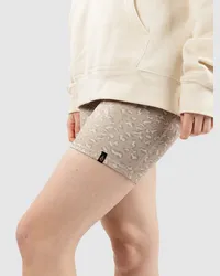 Volcom Lived In Bike Shorts Beige