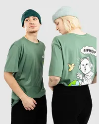 Ripndip I Like Turtles T-Shirt Grün