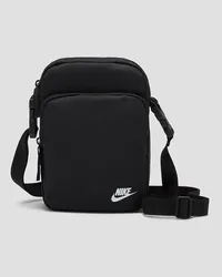 Nike Nk Heritage Crossbody Umhängetasche white Schwarz