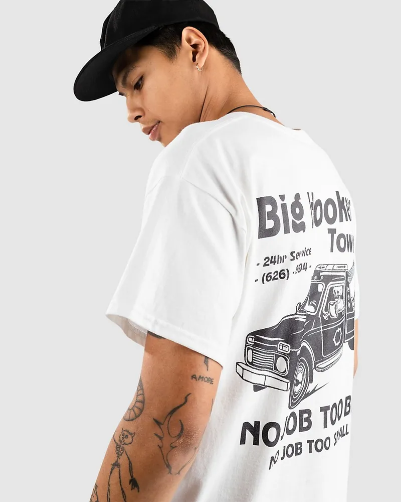 Empyre Big Hooker Towing T-Shirt Weiss