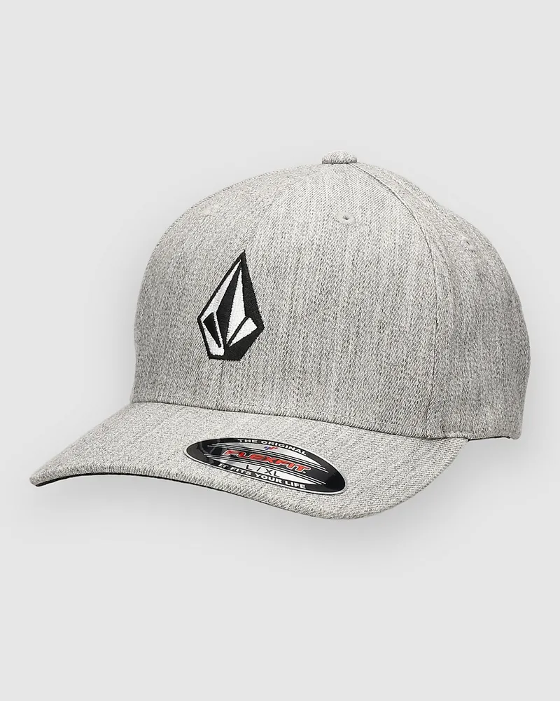 Volcom Full Stone Hthr Flexfit Cap Grau