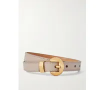 Pebble Ledergürtel - Neutral