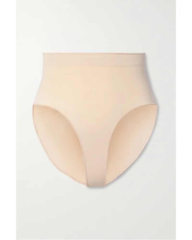 SKIMS Seamless Sculpt Mid Waist Brief – Sand – Höschen Neutral