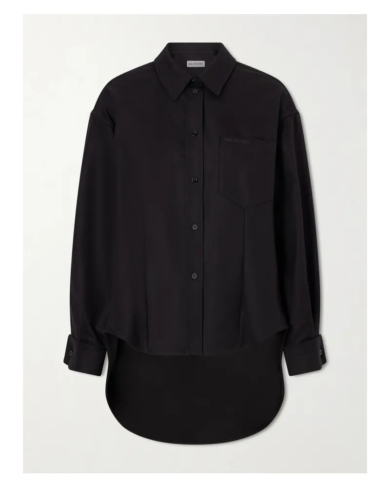 Balenciaga Denim Shirt - Black Black