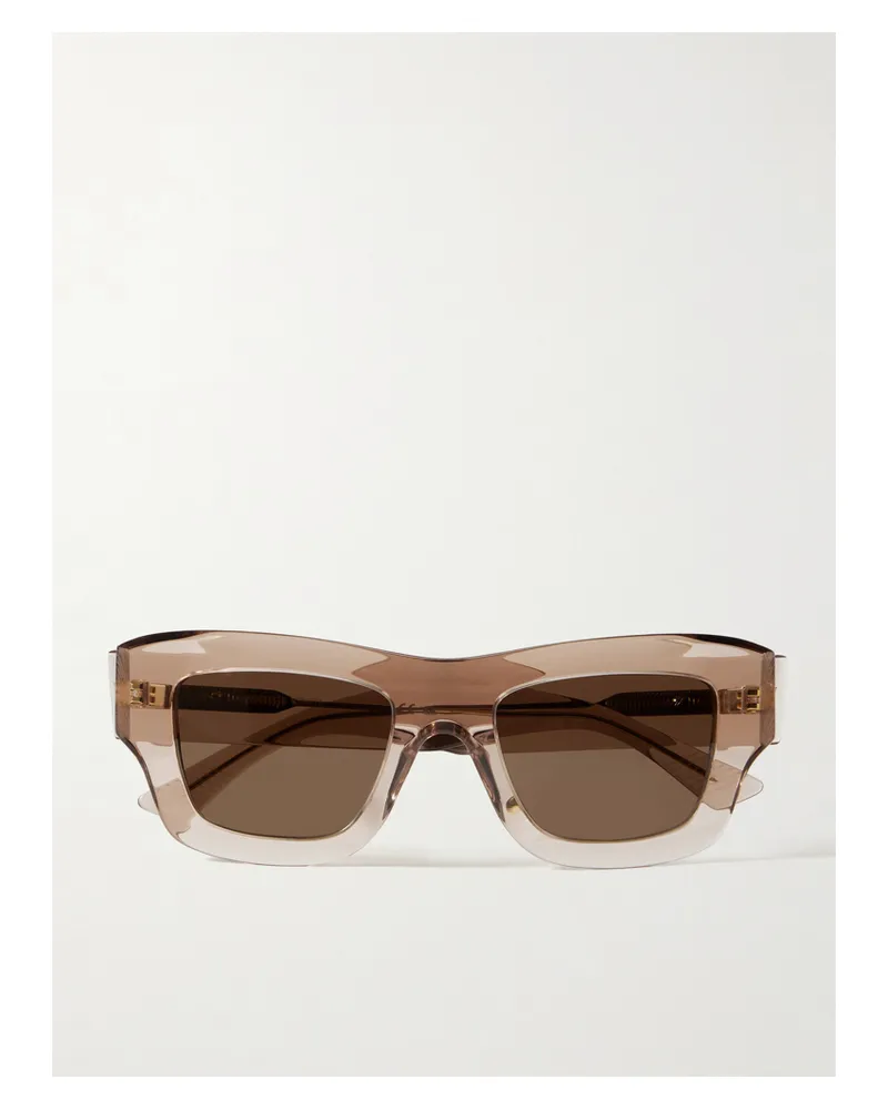 Bottega Veneta Square-frame Acetate Sunglasses - Neutrals Neutrals