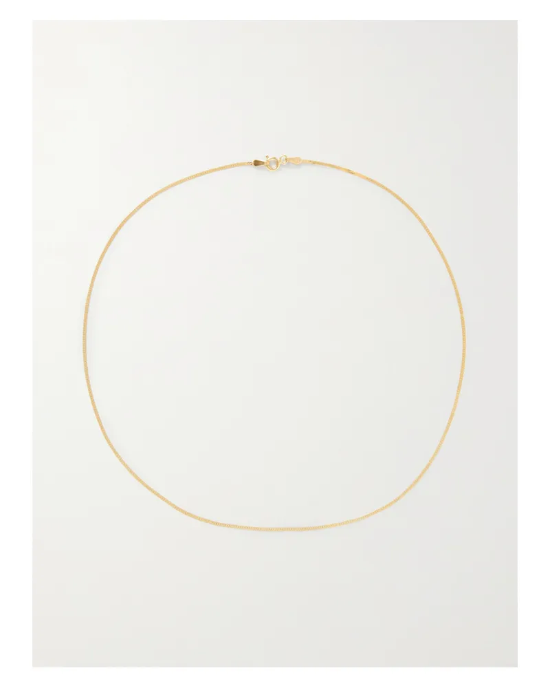 Loren Stewart Demi Herringbone Kette Aus 10 Karat Gold Gold