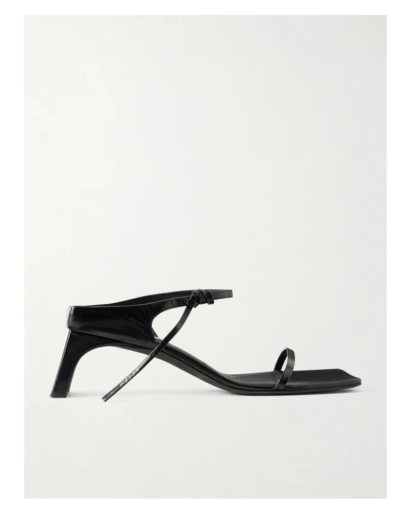 Calvin Klein Tilda Leather Sandals - Black Black