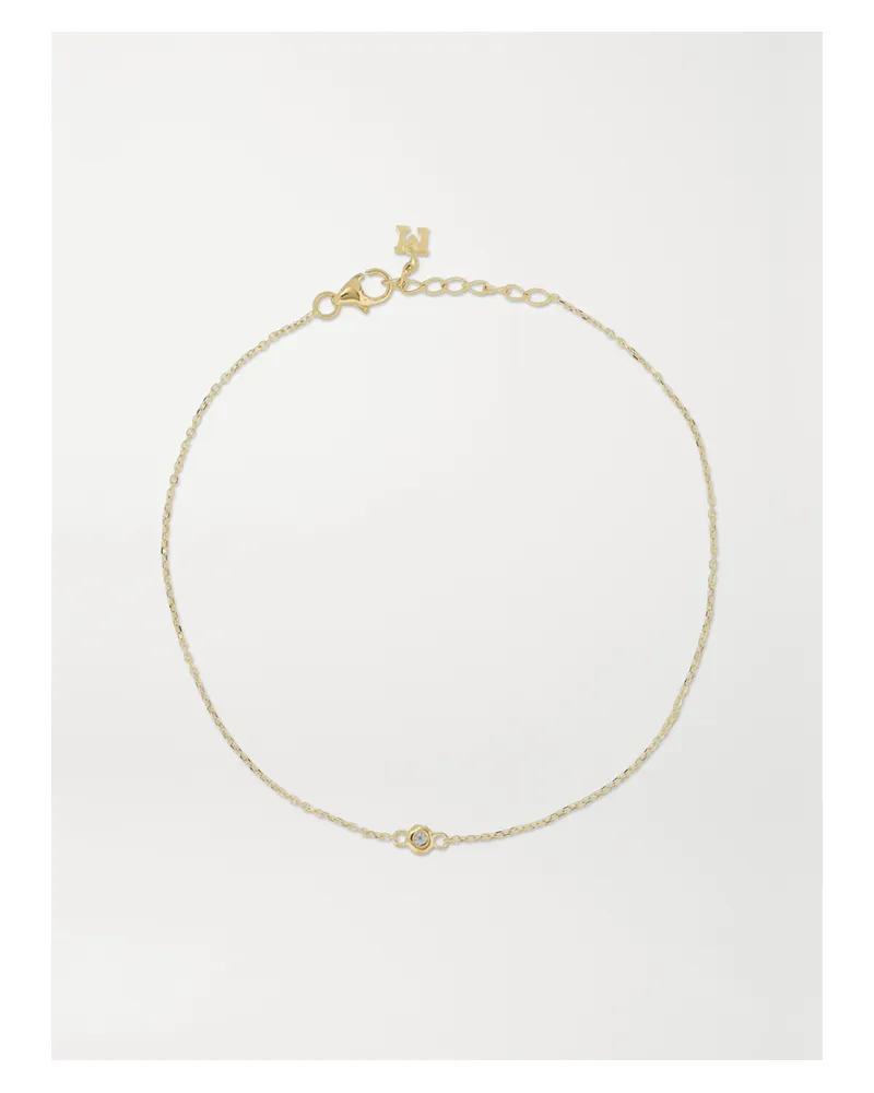 MATEO Armband Aus 14 Karat Gold Mit Diamant Gold