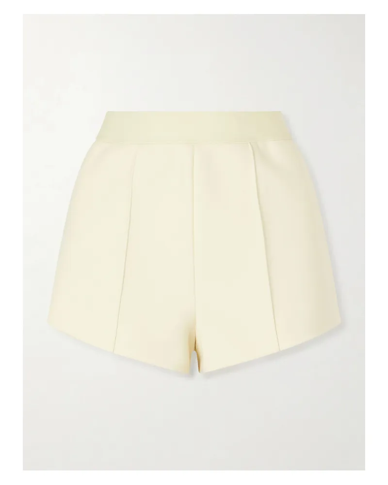 WARDROBE.NYC Stretch-jersey Shorts - Yellow Yellow