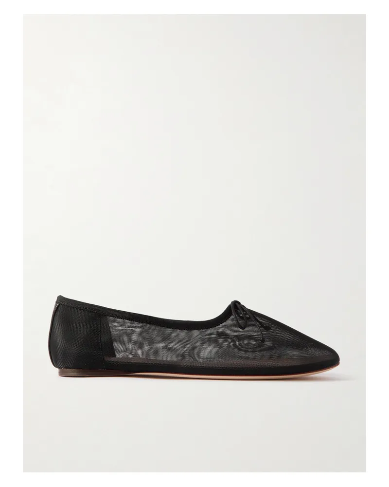 Loeffler Randall Landon Ballerinas Aus Mesh - Schwarz Schwarz