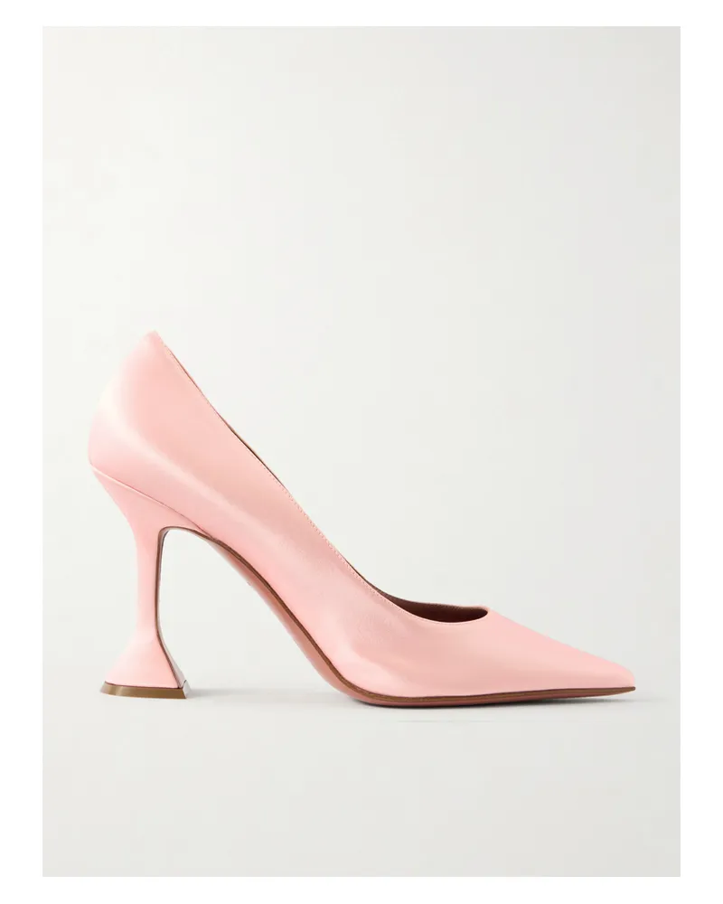 Amina Muaddi Ami High Heel Pumps - Pink Pink
