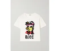 Visage T-shirt Aus Baumwoll-jersey Mit Print - Creme