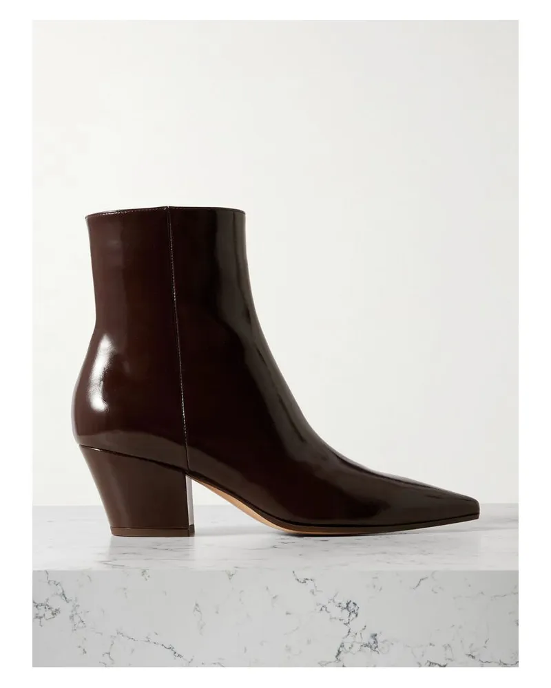 Gianvito Rossi Burgunder Burgunder