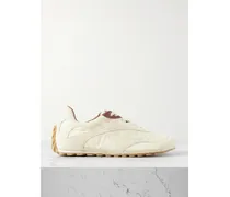 Orbit Sneakers Aus Veloursleder Und Shell Mit Lederbesätzen - Wollweiß