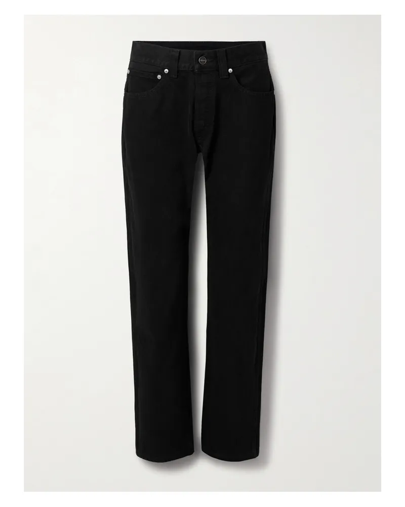 KHAITE Callum High-rise Straight-leg Jeans - Blue Blue