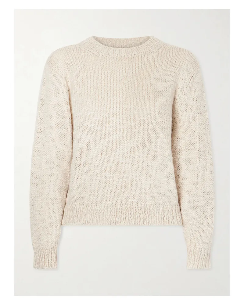 Suzie Kondi Kismet Ribbed Cashmere Sweater - Neutrals Neutrals
