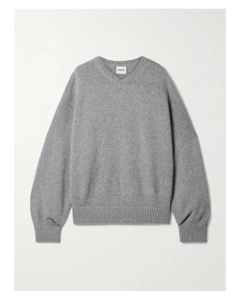 KHAITE Lee Pullover Aus Kaschmir - Grau Grau