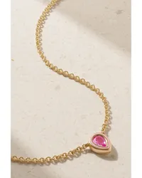 Alison Lou Madison Kette aus 14 Karat Gold Pink