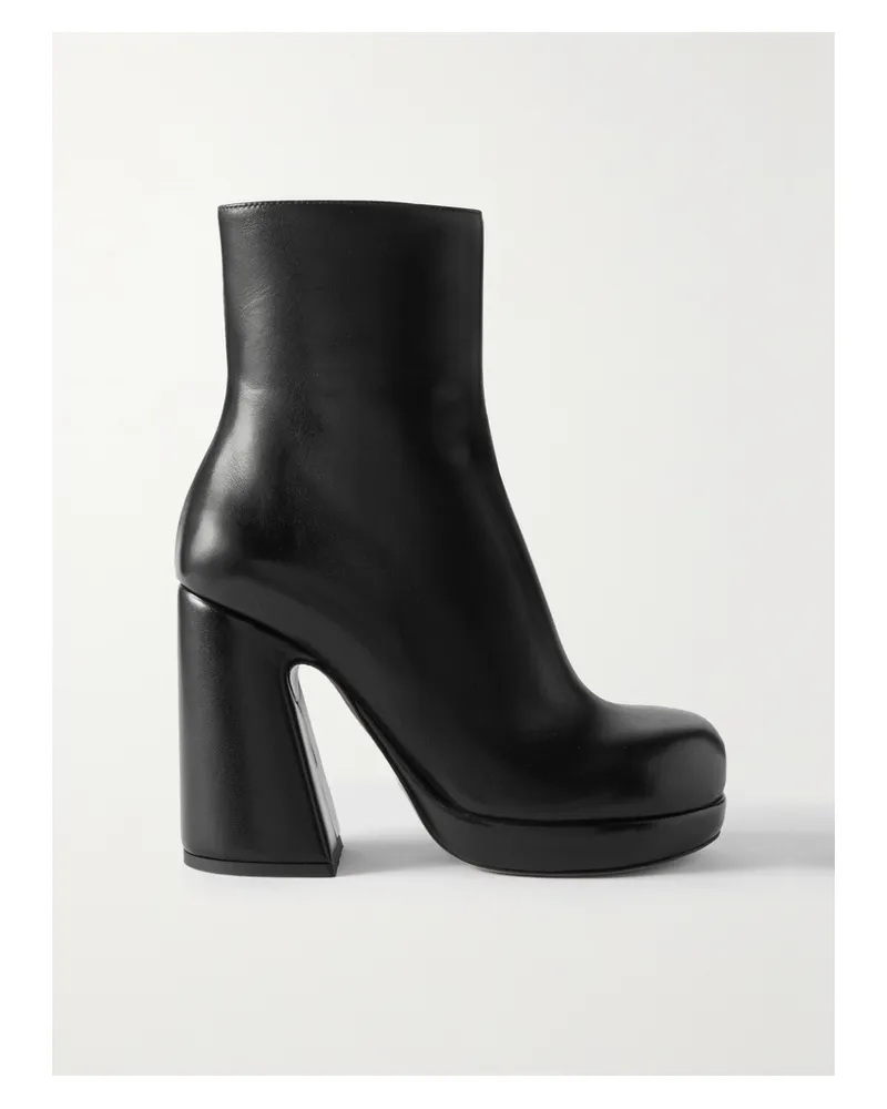 Proenza Schouler Forma Plateaustiefel Aus Leder - Schwarz Schwarz